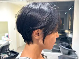 ショート 縮毛矯正/レイヤー taiga🧡のヘアスタイル
