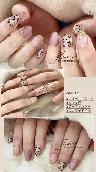 ネイル フルリール 【プライベートサロンのネイルデザイン