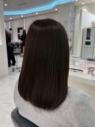 カラー 🩶韓国透明感カラー /Yayoi🩶のヘアスタイル