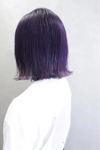 ショート カラー ヘアアレンジ lani ブリーチ /ダブルカラーのヘアスタイル