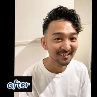 ショート パーマ メンズ 似合う髪型見つけます AYAKAのヘアスタイル