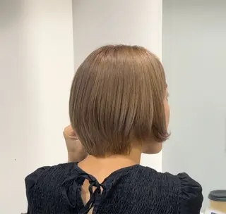 ショート カラー 艶カラー/ヘアセット 着付け ふうか 渋谷のヘアスタイル