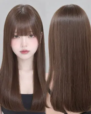ロング カラー 上品♡ブラウン💎 アレンジ🩰Rimiのヘアスタイル