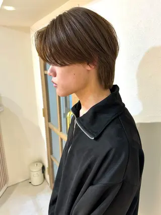ショート メンズ ヤマグチ リョウのヘアスタイル