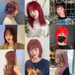 ミディアム カラー mai / linoah˚✧のヘアスタイル