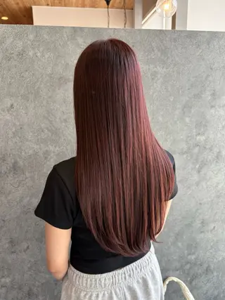 ロング カラー 長谷川日菜 / 郡山のヘアスタイル