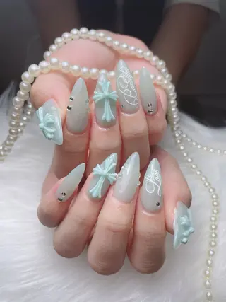 ネイル Sora nail 長さ出し専門店のネイルデザイン