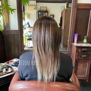ロング カラー ヘアアレンジ Hikari /京都駅美容室のヘアスタイル