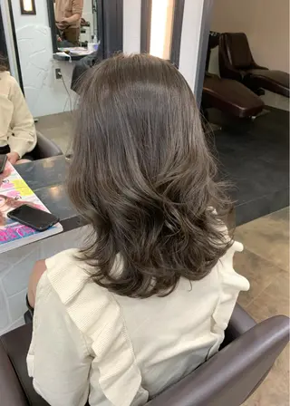 ミディアム カラー 矢野 晃平のヘアスタイル