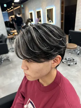 カラー メンズ 札幌メンズ指名 No. 1/光👑のヘアスタイル