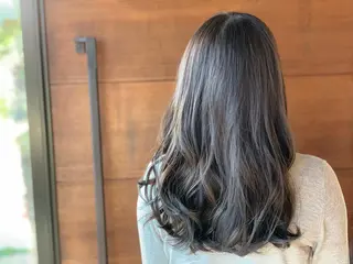 セミロング カラー IORI #韓国ヘア#髪質改善のヘアスタイル