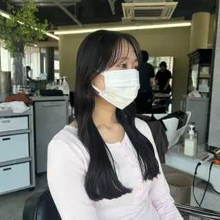 ロング ESQUISSE リコのヘアスタイル