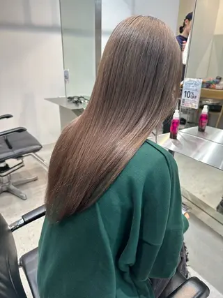 ロング カラー 当日予約⭕️ 太田のヘアスタイル