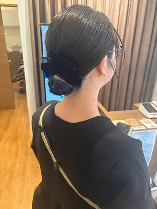 ミディアム ヘアアレンジ アレンジ&ショート 💙YUKINOのヘアスタイル