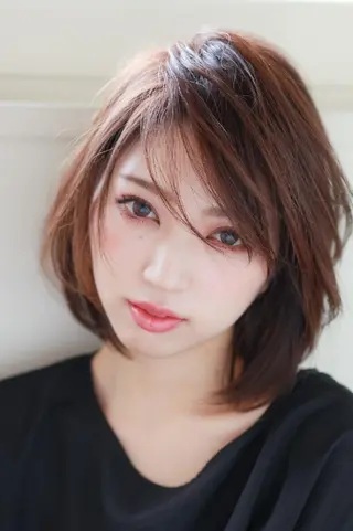 ショート カラー パーマ ヘアアレンジ メンズ キッズ ネイル マツエク・マツパ 【西八王子】Siq ●FM●オーナーのヘアスタイル