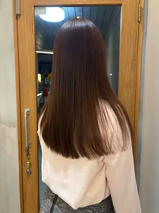 ロング カラー maeda nonohaのヘアスタイル