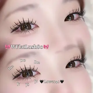 マツエク・マツパ riona ⠀のマツエク・マツパデザイン