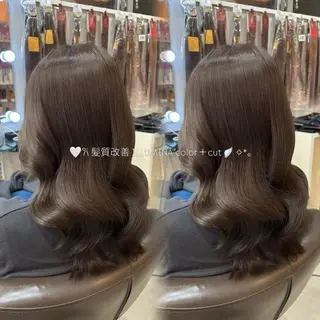 ロング カラー 富山/MEZoN / MARINのヘアスタイル