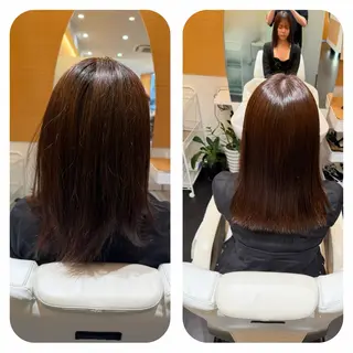 セミロング 松本 将太のヘアスタイル