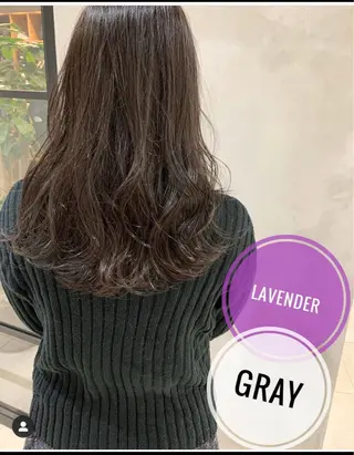 ミディアム カット講師 久保匠のヘアスタイル