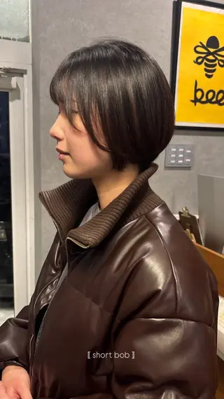 ショート 韓国ヘア｜透明感｜ mihoのヘアスタイル
