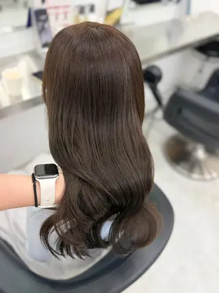 ロング カラー ヘアアレンジ 透明感カラー🎀艶髪 Anju/渋谷🎀のヘアスタイル