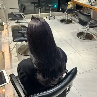 ロング 頭身浴ヘッドスパ/艶 カラー/kokonaのヘアスタイル