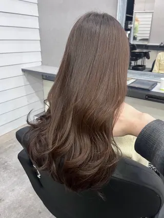 ミディアム カラー ダブルカラー メンズパーマ大成のヘアスタイル