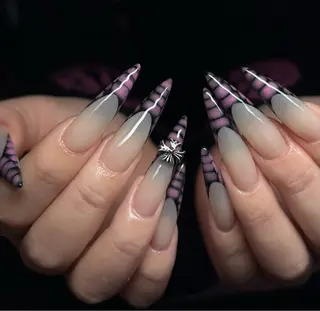 ロング SEINA_ NAIL🐈‍⬛💗のネイルデザイン