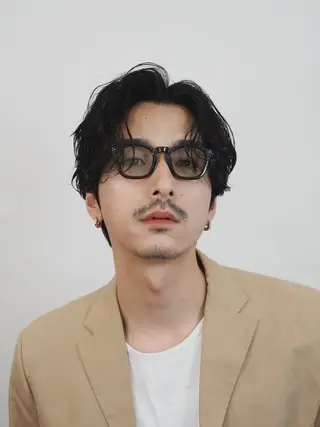 パーマ メンズ 安藤幹人 メンズパーマのヘアスタイル