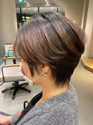 ショート unopulir 景山 凌のヘアスタイル