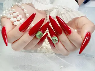 ネイル 🐳彩羽チップ 長さだし専門🐳のネイルデザイン