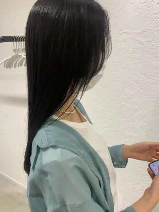 ロング ブリーチなしWカラー ／レイヤー🎀マリノのヘアスタイル