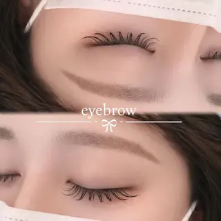 アイブロウ さくら𓏲𝄢 韓国束感まつげ🫧のマツエク・マツパデザイン