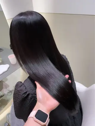 セミロング minatsu 東京の技術を京都でのヘアスタイル
