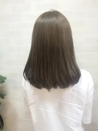 セミロング カラー 🌈白髪ぼかし特化 🌈naokoのヘアスタイル