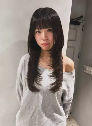 ロング Juna✂️ レイヤー / ボブのヘアスタイル