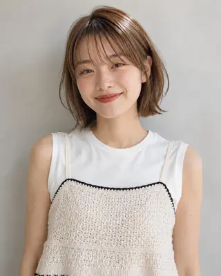 ミディアム メンズパーマカット モデル☆今川茉綾のヘアスタイル