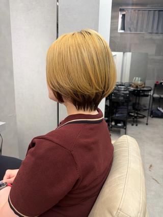 ショート 山中 欧輔のヘアスタイル