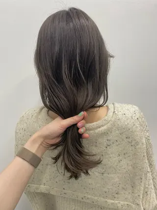 ロング カラー ヒラノホナミ 🫧透ける艶髪🫧のヘアスタイル