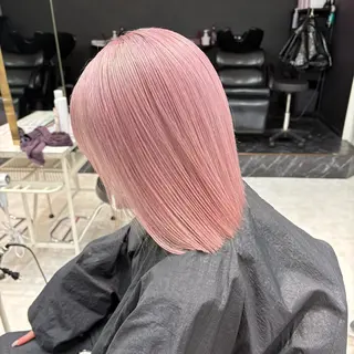 ロング カラー 色落ち綺麗🩰ハイ トーン🎀RINKAのヘアスタイル