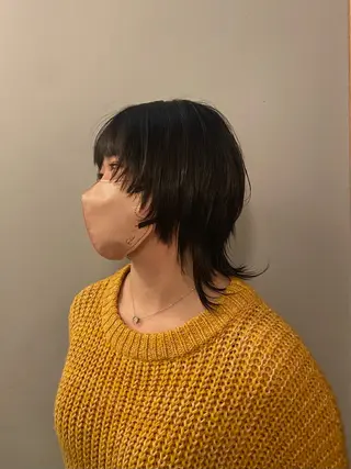 ミディアム 小顔カット 🌿リョウカのヘアスタイル