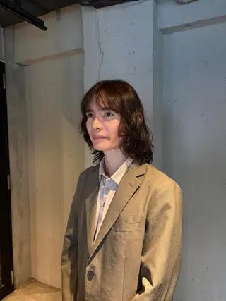ミディアム メンズ 透明感・美髪 monsoワニベユナのヘアスタイル