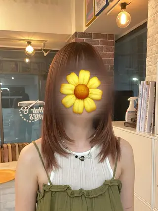 ミディアム 👽KINA👽 派手髪🦖💖✨のヘアスタイル