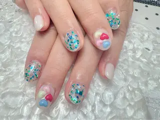 ネイル マジック ミラーのネイルデザイン