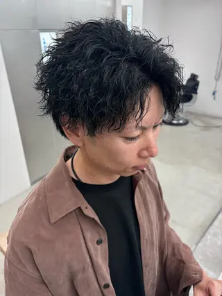 パーマ 土岐/メンズ専門 パーマ特化美容師🌀のヘアスタイル