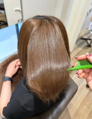 ミディアム Hanon 掛水　美桜のヘアスタイル