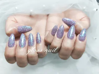 ネイル アヤカ☘️Gloss nailのネイルデザイン
