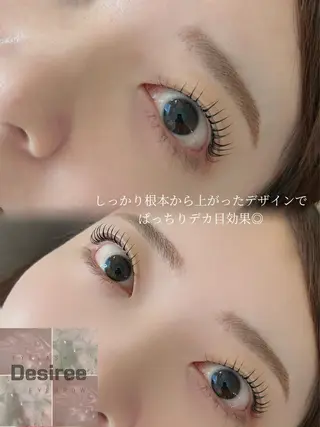 マツエク・マツパ Desiree NANAのマツエク・マツパデザイン