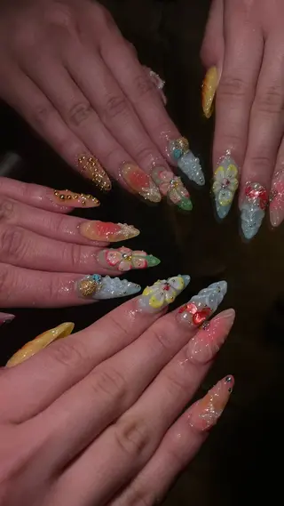 ネイル lillion🌙 anのネイルデザイン